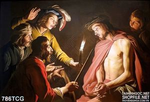 Tranh công giáo in vải canvas Chúa Jesus