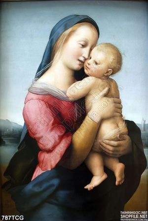 Tranh canvas công giáo Mẹ Maria