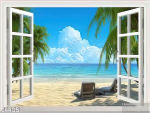 Tranh cửa sổ và biển trang trí phòng ngủ