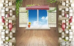 Tranh cửa sổ trang trí phòng cho bé