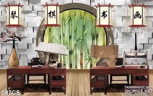 Tranh cửa sổ trang trí nội thất đẹp