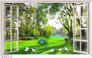 Tranh cửa sổ và muôn thú đẹp nhất