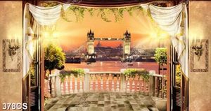 Tranh ban công nhìn ra thành phố về đêm đẹp nhất