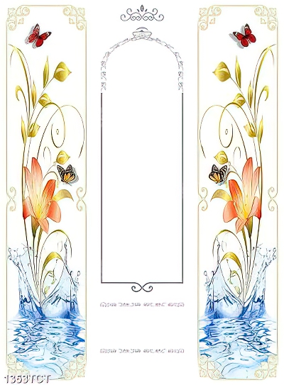 Tranh chỉ tủ hoa ly