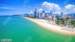 Tranh biển Nha Trang đẹp độc đáo