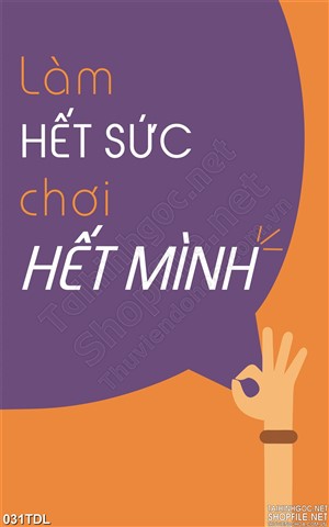 Tranh động lực làm hết sức