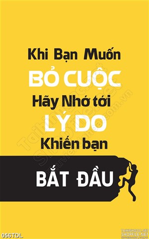Tranh động lực bắt đầu in uv