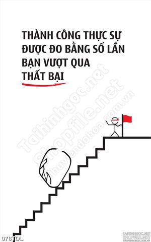 Tranh động lực vượt qua thất bại