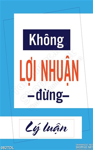 Tranh động lực lợi nhuận in treo tường