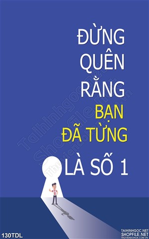 Tranh động lực bạn đã từng