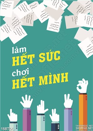 Tranh động lực làm hết sức