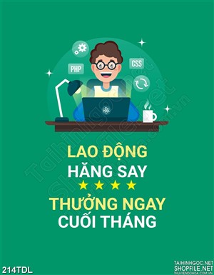 Tranh động lực hăng say thưởng ngay