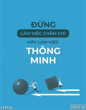 Tranh động lực làm việc thông minh