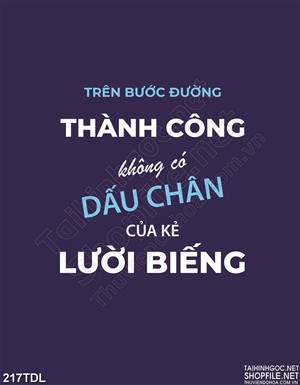 Tranh động lực để được thành công