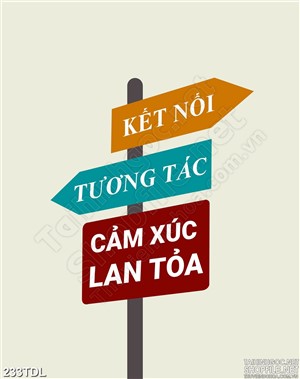 Tranh động lực niềm vui lan tỏa