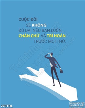 Tranh động lực cố gắng phấn đấu