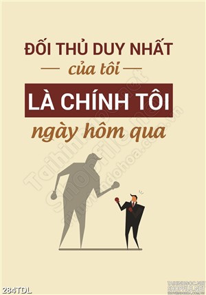 Tranh động lực chiến thắng bản thân