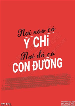 Tranh văn phòng ý chí kiên cường