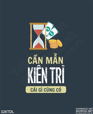 Tranh văn phòng cần mẫn sẽ thành công