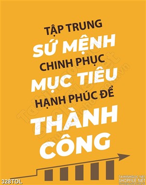 Tranh văn phòng chinh phục thử thách in 3d