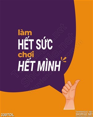 Tranh văn phòng làm hết sức chơi hết mình