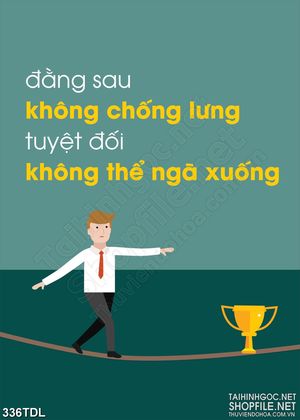 Tranh động lực in canvas quyết tâm hoàn thành công việc