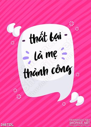 Tranh động lực in uv thất bại là mẹ thành công