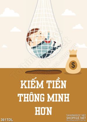 Tranh văn phòng động lực kiếm tiền