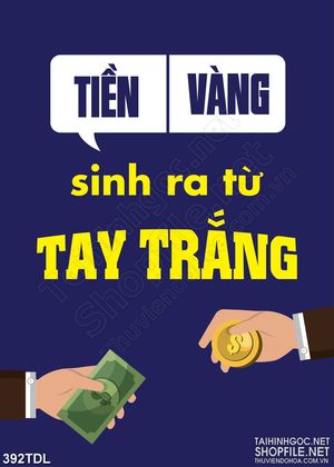 Tranh động lực tay trắng tạo nên thành công in canvas