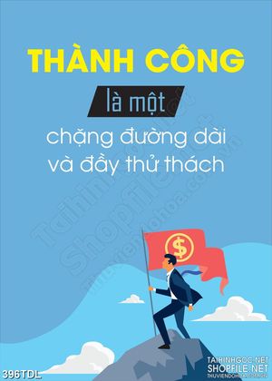 Tranh động lực công việc thành công là chặng đường dài