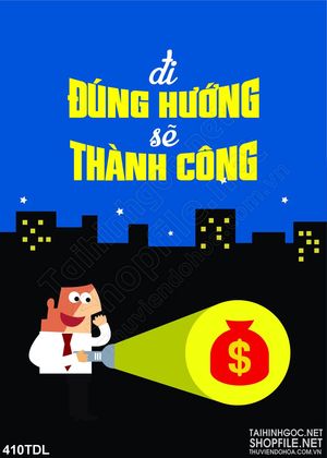 Tranh công việc động lực đi đúng hướng để thành công