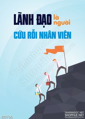 Tranh in uv động lực đương đầu mọi thử thách của lãnh đạo