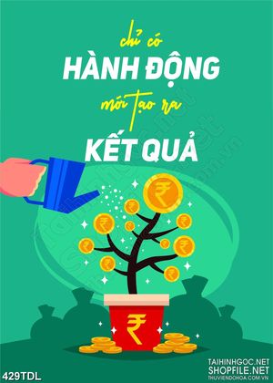 Tranh in treo tường động lực tạo ra kết quả tốt