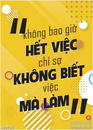 Tranh động lực hăng say với công việc in uv