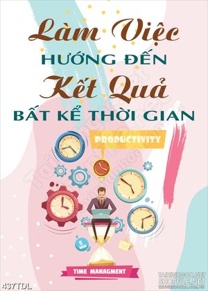 Tranh in uv động lực làm việc luôn hướng tới kết quả