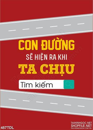 Tranh in treo tường động lực luôn luôn tìm kiếm