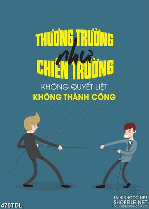 Tranh in 3d động lực thương trường như chiến trường