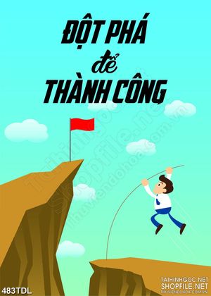 Tranh động lực công việc đột phá để thành công