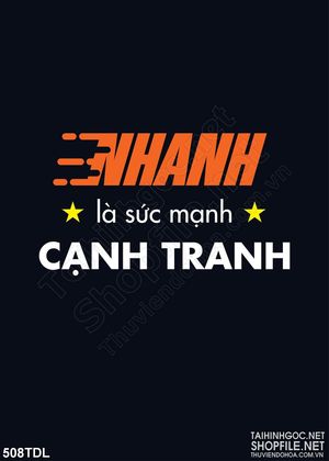 Tranh in treo tường động lực sức mạnh của canh tranh