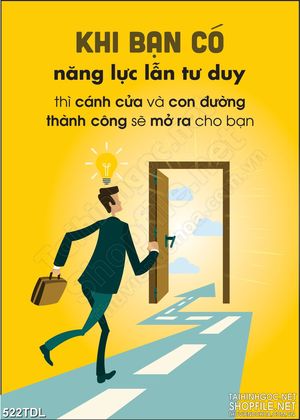 Tranh động lực phát triển tư duy trang trí