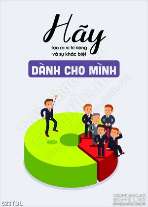 Tranh in canvas động lực tạo ra sự khác biệt