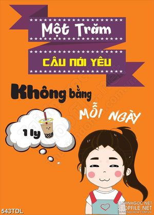 Tranh động lực in uv tầm quan trọng của trà sữa