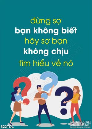 Tranh in canvas động lực luôn tìm hiểu và học hỏi