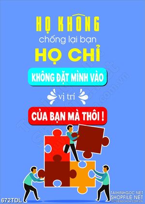 Tranh văn phòng động lực vị trí khác suy nghĩ sẽ khác