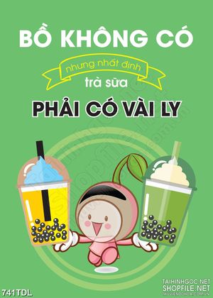 Tranh động lực hạnh phúc bên những ly trà sữa in uv