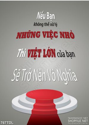 Tranh động lực luôn biết cách xử lý mọi công việc