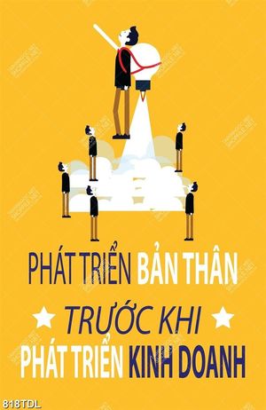 Tranh động lực phát triển bản thân trước khi phát triển kinh doanh