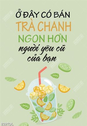 Tranh ca phe động lực về Trà Chanh