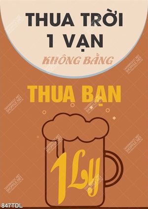 Tranh động lực ăn nhậu