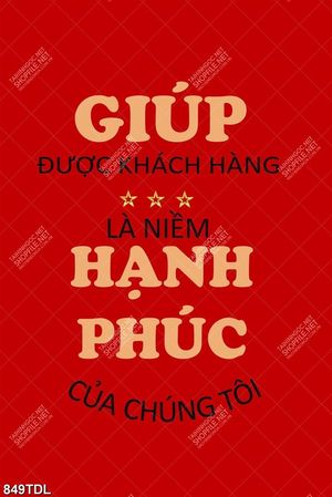 Tranh động lực giúp được khách hàng là hạnh phúc